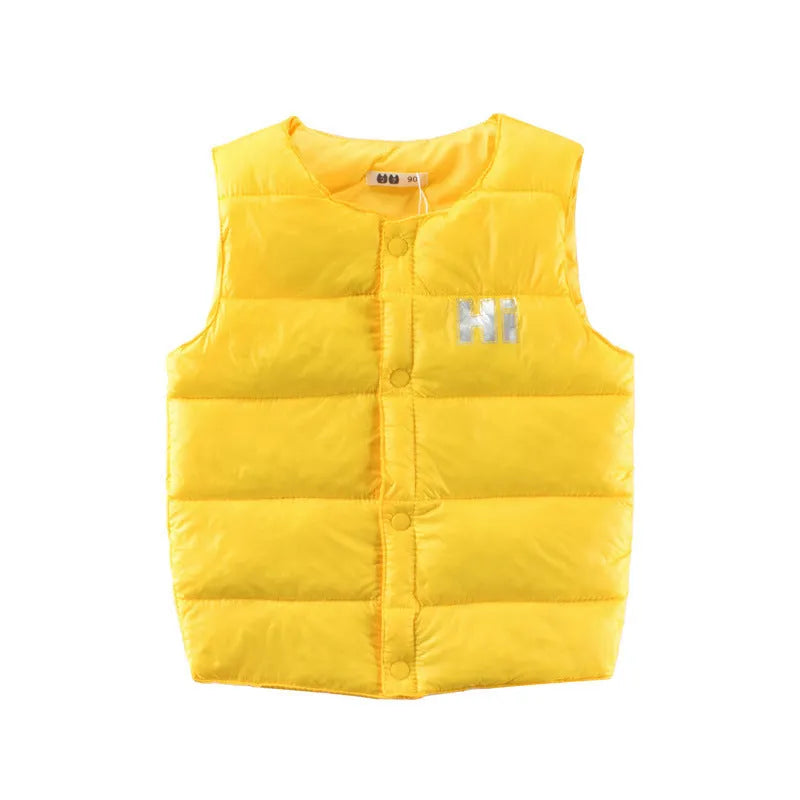 Down cotton vest - Enfance-Heureuse