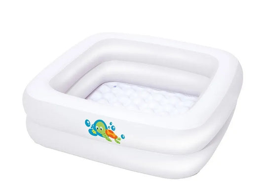 Bébé Baignoire Piscine-Baignoire de Bain Bébé-Produits Infantile Enfant PVC Pataugeoire Carré Chaud-Vente - Enfance-Heureuse
