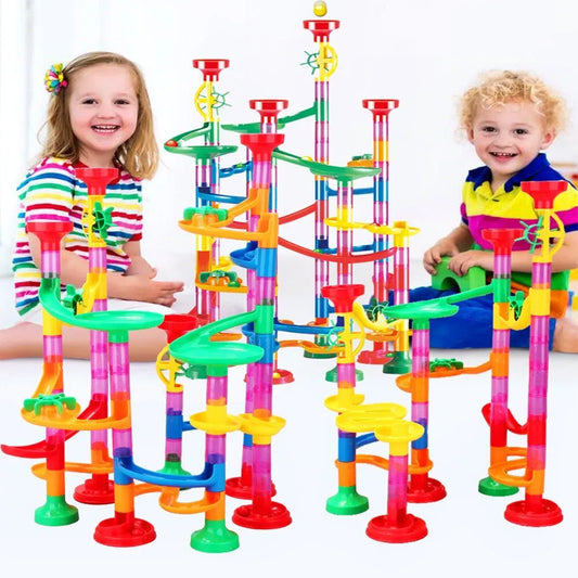 Ball track slide marble toy - Enfance-Heureuse