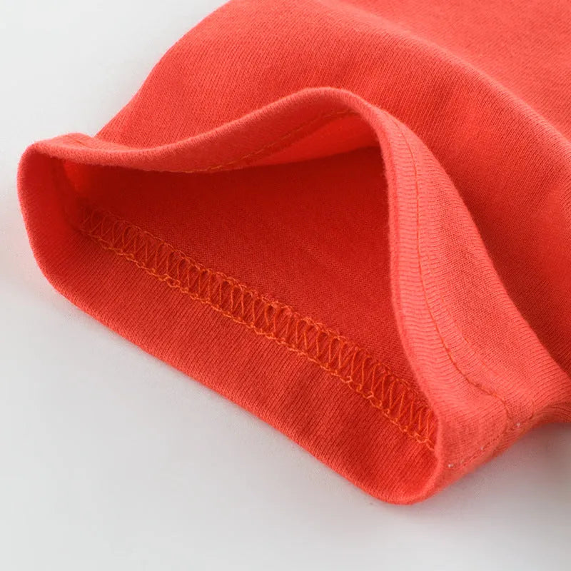 Summer Boys Cotton Round Neck Short Sleeves - Enfance-Heureuse