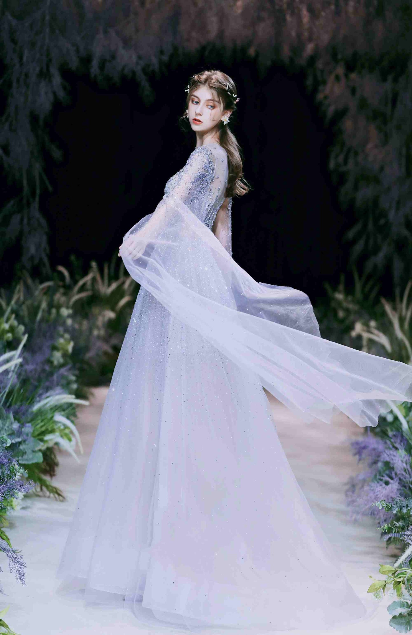 High-end Engagement Evening Dress Light Luxury Niche Wedding Banquet Female - Enfance-Heureuse