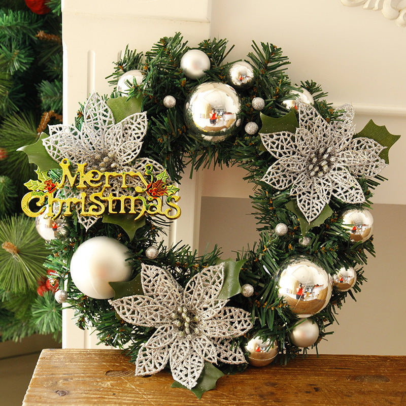 Christmas Decorations Christmas Wreath Home Decor For Home Garden Decorations Mall Door Decoration - Enfance-Heureuse