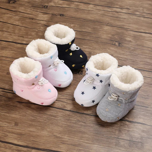 Baby Autumn And Winter Baby Shoes Cotton Shoes - Enfance-Heureuse