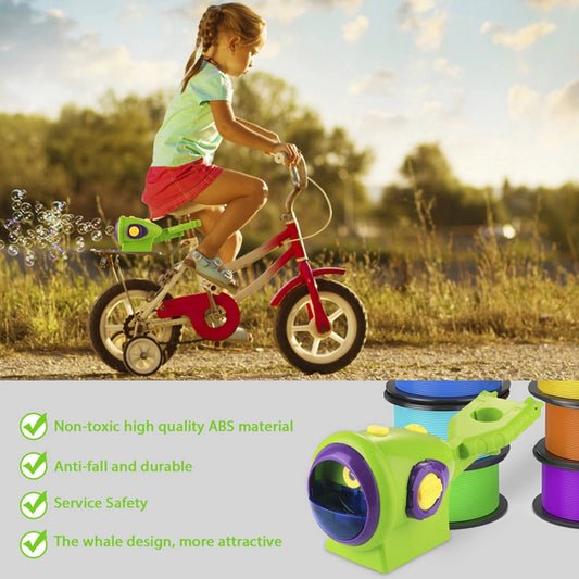 Bike Bubble Machine Automatic Bubble Machine Gun Soap Glow Bubble Blower Outdoor Kids Child Brinquedos Toy For Kids - Enfance-Heureuse