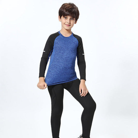 Children's Color Matching Bodysuit Suit