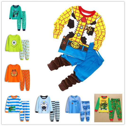 Children's Baby Boy Cartoon Home Service Suit - Enfance-Heureuse