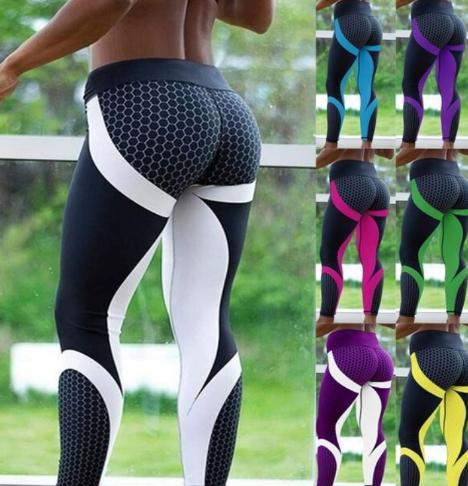 Yoga Fitness Leggings Women Pants Fitness Slim Tights Gym Running Sports Clothing - Enfance-Heureuse
