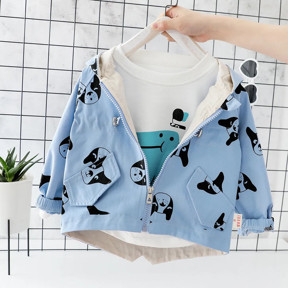 Radish printed children jacket - Enfance-Heureuse