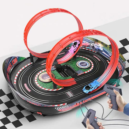Children's Track Racing Toys Storage Portable - Enfance-Heureuse