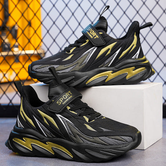 Baskets légères et tendance pour enfants de 7 à 12 ans, respirantes, idéales pour le printemps et l'automne