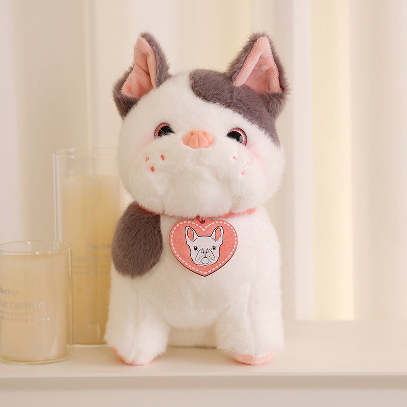 Creative Cute Simulation Cat Fighting Dog Doll Toys - Enfance-Heureuse