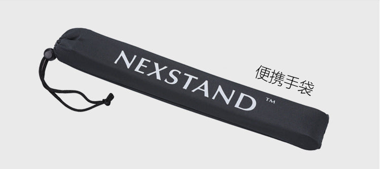 Soporte portátil para computadora de escritorio, elevable y plegable