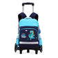 Korean Detachable Trolley Bag For Elementary School Students - Enfance-Heureuse