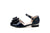 Big Kids' Hollow Velcro Patent Leather Shoes With Bow - Enfance-Heureuse