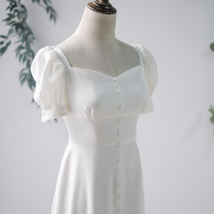 Short Travel License Registration Small White Skirt - Enfance-Heureuse