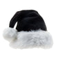Black Christmas Hat Halloween Plush Hat Thickened Plus-sized Christmas Hat