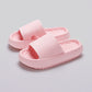 Summer EVA Slippers Solid Color Rhombus Stripe Anti-slip Slippers New Women's Home Shoes - Enfance-Heureuse