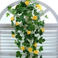 Simulation Plant Morning Glory Ratten For Wall Hanging Decoration - Enfance-Heureuse