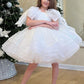 Girls' White Birthday Party Formal Dress Skirt - Enfance-Heureuse
