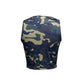 Ladies' Camouflage Chest Hollow Out Fashionable Slimming Camisole Vest - Enfance-Heureuse
