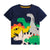 Summer Children's Cute Printed Embroidered Short-sleeved Cartoon T-shirt - Enfance-Heureuse