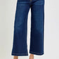 RISEN High Rise Crop Wide Jeans - Enfance-Heureuse