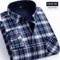 Thickened Velvet Padded Shirt Thermal Plaid - Enfance-Heureuse