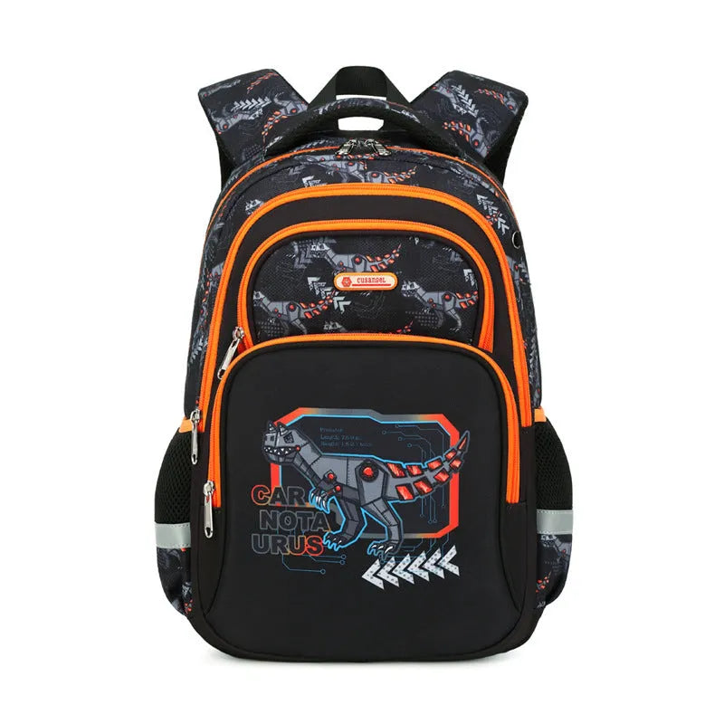 Primary School Student Schoolbag Boys Stylish And Lightweight Grade 1-3 Children Backpack - Enfance-Heureuse
