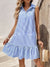 Shirt Collar Decorated With Buttons Sleeveless Dress - Enfance-Heureuse