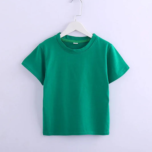Children's Wear Children's Short Sleeved T-shirt - Enfance-Heureuse