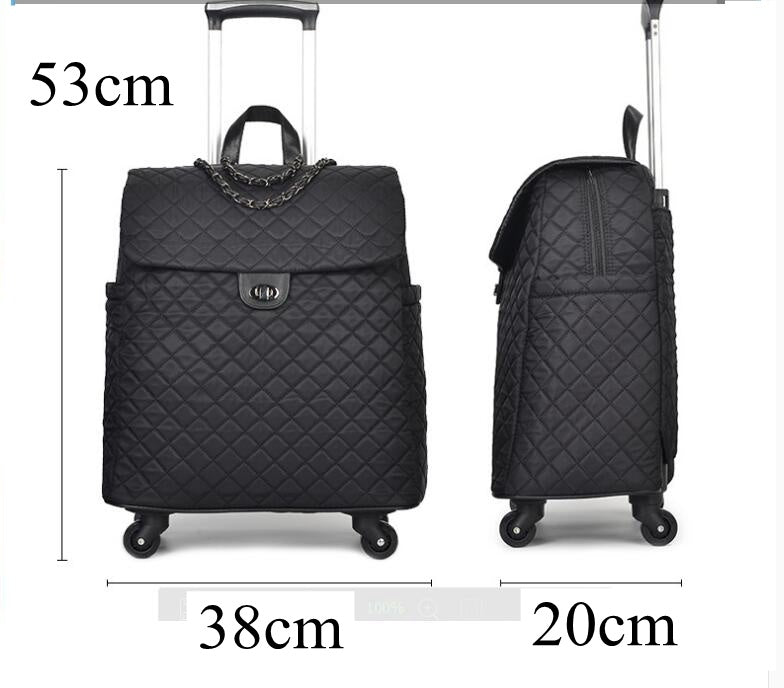 Large Capacity Waterproof Travel Bag Universal Wheel Luggage - Enfance-Heureuse