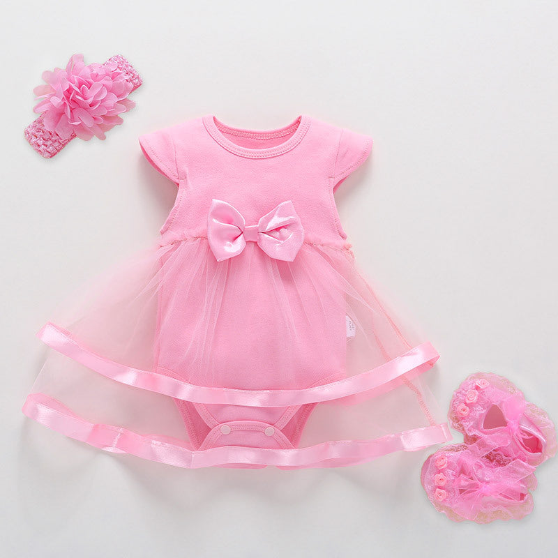 New Baby Girl Birthday Princess Dress - Enfance-Heureuse