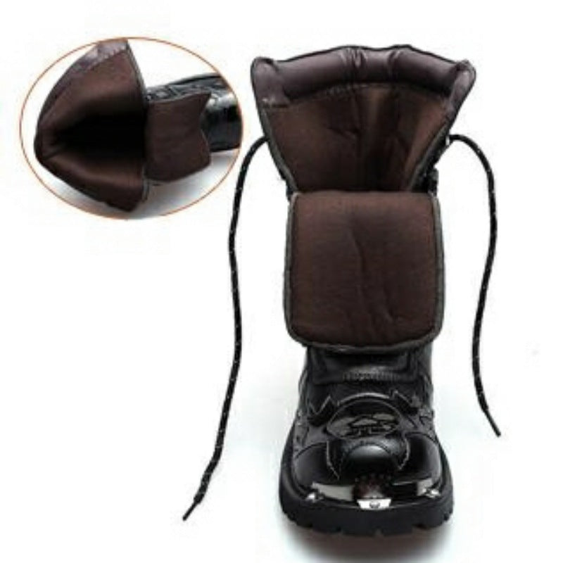 Autumn And Winter Men's Versatile High-top Men's Shoes - Enfance-Heureuse