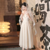 Summer Women's French Court Style Princess On The Run Dress - Enfance-Heureuse