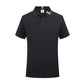 Breathable Refreshing Fashion Letter Short Sleeve Lapel Polo Shirt - Enfance-Heureuse