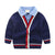 Baby fake two-piece sweater boy knitting - Enfance-Heureuse