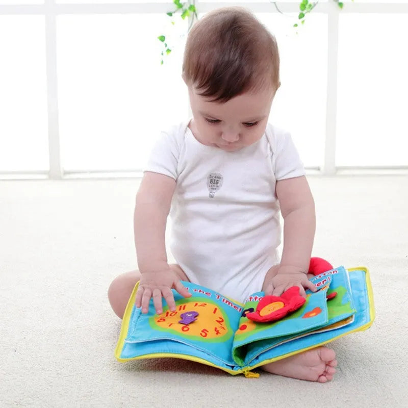 Baby Multi-Functional Soft Cloth Books - Enfance-Heureuse