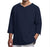 Loose Casual V-neck Top Cotton And Linen Long Sleeve Pullover Shirt Mens Clothing - Enfance-Heureuse