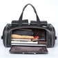 Leather Men's Hand-held Large-capacity Short-distance Travel Bag - Enfance-Heureuse