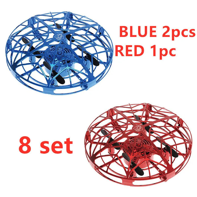 Vol Hélicoptère Mini Drone UFO RC Drone Infraed Induction Aéronefs - Enfance-Heureuse
