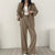 Korean Style Casual Suit Set Women - Enfance-Heureuse
