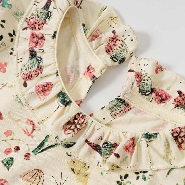 Children's t-shirt bottoming shirt t-shirt - Enfance-Heureuse