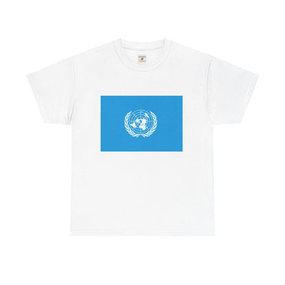 Unisex Heavy Cotton Tee - United Nations Inspired Design - Enfance-Heureuse
