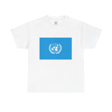 Unisex Heavy Cotton Tee - United Nations Inspired Design - Enfance-Heureuse