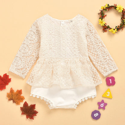 Lace baby jumpsuit - Enfance-Heureuse