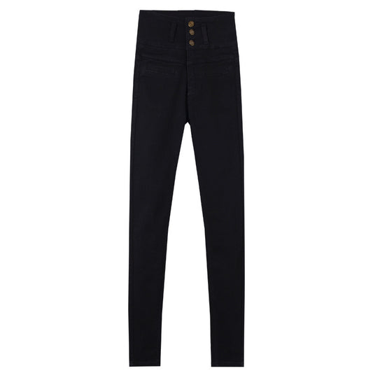 Plus velvet thick jeans women's winter thick warm lamb cashmere - Enfance-Heureuse