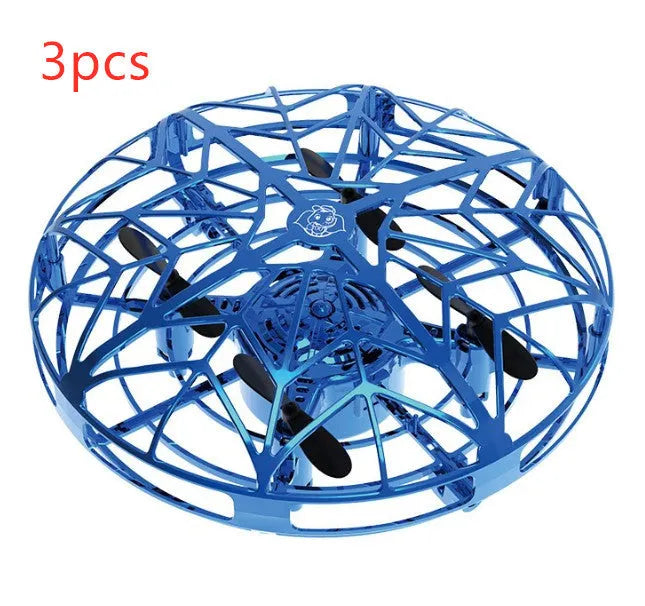Vol Hélicoptère Mini Drone UFO RC Drone Infraed Induction Aéronefs - Enfance-Heureuse
