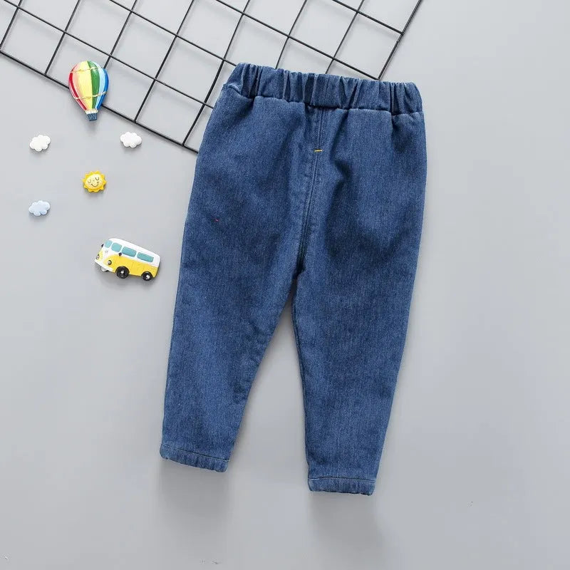 Bébé hiver plus le velours jeans - Enfance-Heureuse