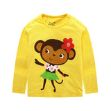 European and American Boys' Bottoming Shirt Cotton - Enfance-Heureuse