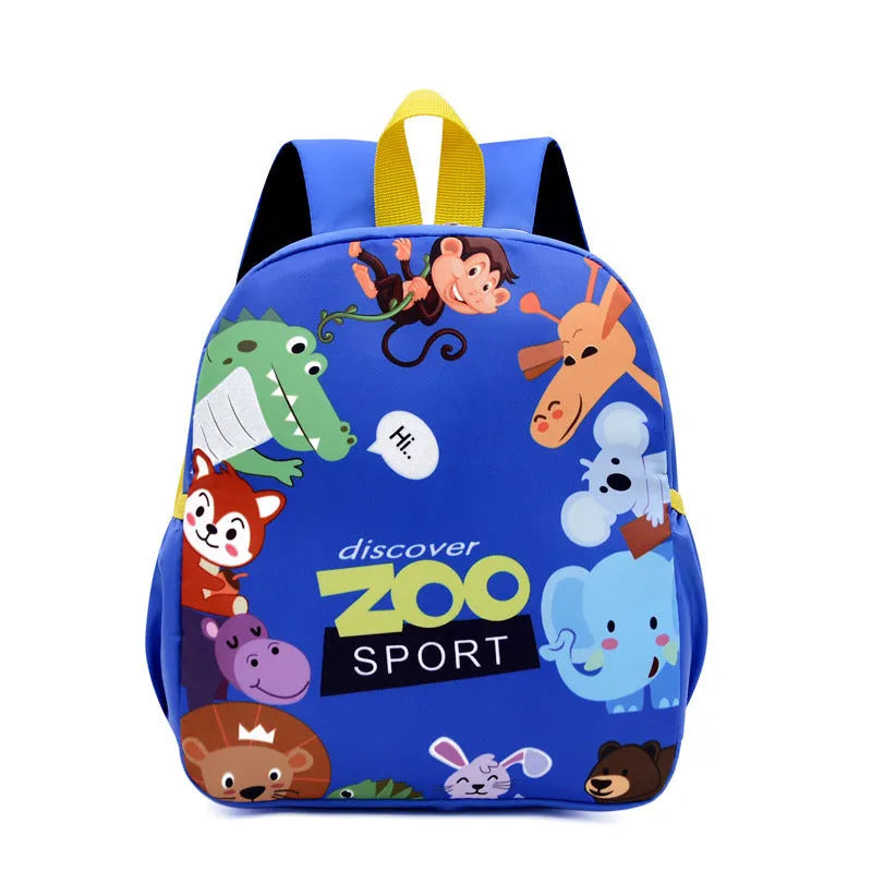 Kindergarten Men's And Women's Burden Reduction Decompression Anti-lost Fashion All-match School Bag Cartoon Student Schoolbag Wholesale - Enfance-Heureuse